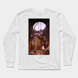 Steampunk Archaeologist Long Sleeve T-Shirt